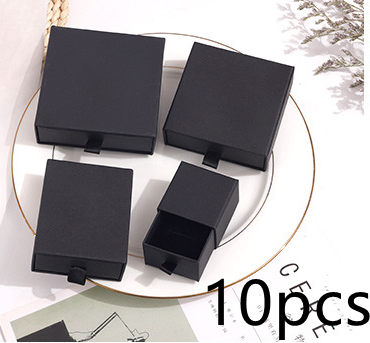 Paper Box Custom Jewelry Box Chic Small Jewerly Packaging Display For Necklace Bulk Drawer Cardboard Gift Box