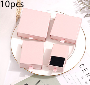 Paper Box Custom Jewelry Box Chic Small Jewerly Packaging Display For Necklace Bulk Drawer Cardboard Gift Box