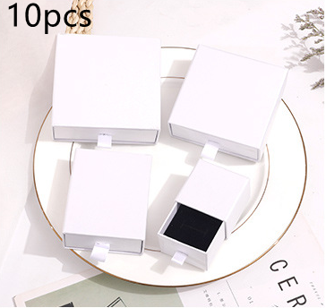 Paper Box Custom Jewelry Box Chic Small Jewerly Packaging Display For Necklace Bulk Drawer Cardboard Gift Box